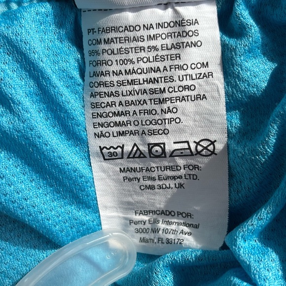 NWT $58 NIKE L SPLIT VOLLEY 8.5" SWIM SHORTS TRUNKS Lt Blue Fury NESS9446 430 - Picture 12 of 16